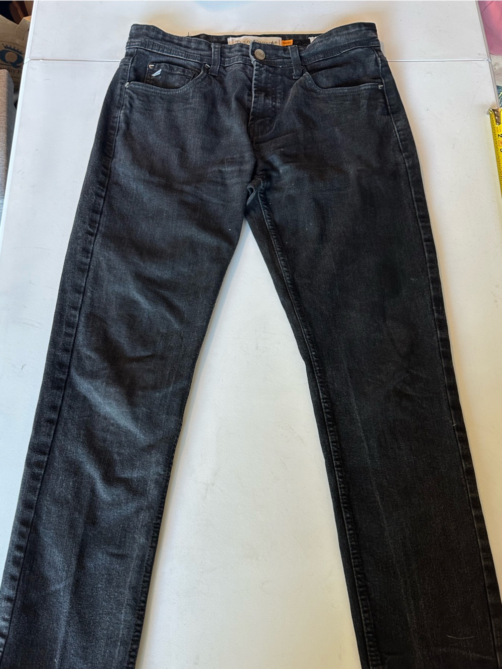 Tailor Vintage Men's Black Jeans